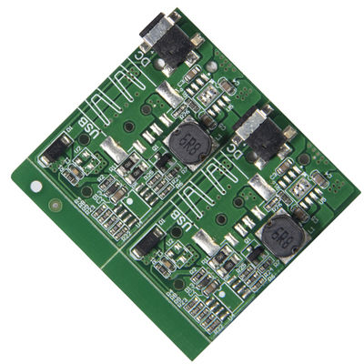 OSP FR4 2 capas placa de circuito del PWB de GPS de 4 capas con el agujero de enchufe de la resina